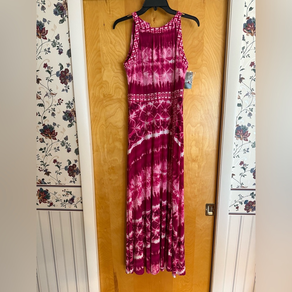 INC International Concepts Tie Dye Maxi Dress - Picture 4 of 7